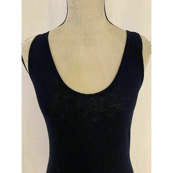 J Crew Midnight Dark Blue Scoop Neck tank top - Picture 2 of 7